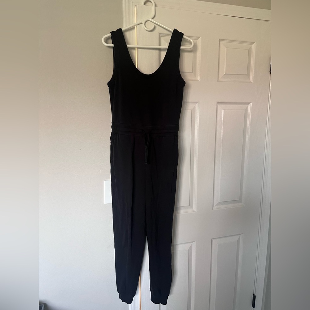 Everlane French Terry scoop neck jumpsuit